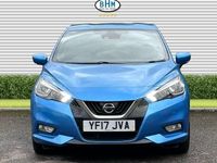 Used Nissan Micra N-Connecta 90 HP (66 kW) 2017 Blue Hatchback