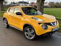 Used Nissan Juke Tekna 110 HP (80 kW) 2016 Yellow SUV