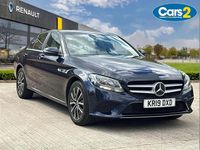 Usado Mercedes C200 SE 180 CV (132 kW) 2019 Azul Berlina