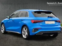 Used Audi A3 S-Line 148 HP (108 kW) 2023 Blue Hatchback