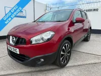 Used Nissan Qashqai N-TEC 117 HP (86 kW) 2011 Red SUV