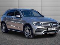 Used Mercedes GLC220 AMG Line Premium 194 HP (142 kW) 2020 Iridium silver Estate