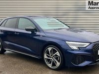Used Audi A3 Black Edition 150 HP (110 kW) 2023 Blue Sedan