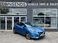 Used Nissan Micra Acenta Limited Edition 90 HP (66 kW) 2018 Blue Hatchback