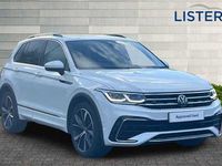 Used VW Tiguan R-line 150 HP (110 kW) 2023 White SUV