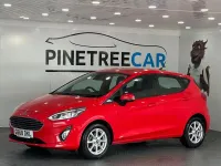 Used Ford Fiesta Zetec 100 HP (73 kW) 2019 Red Hatchback