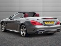 Used Mercedes SL400 AMG Line Premium 367 HP (269 kW) 2018 Selenite grey Cabriolet