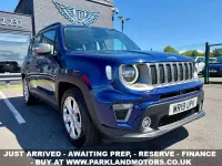 Used Jeep Renegade Limited 120 HP (88 kW) 2019 Blue SUV