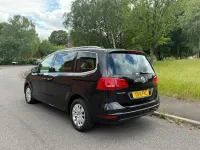 Used VW Sharan 150 HP (110 kW) 2011 Black MPV
