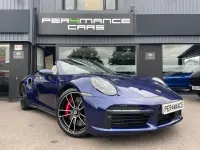 Used Porsche 992 580 HP (426 kW) 2024 Blue Cabriolet