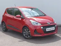 Used Hyundai i10 Premium 66 HP (48 kW) 2017 Red Hatchback