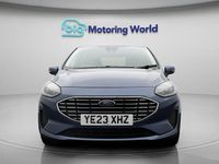 Used Ford Fiesta Titanium 101 HP (74 kW) 2022 Blue Hatchback