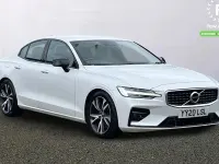 Used Volvo S60 R-Design 250 HP (183 kW) 2019 White Sedan