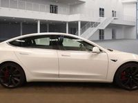 Used Tesla Model 3 Performance 461 kW (627 HP) 2020 White Sedan