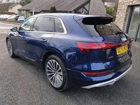 Used Audi e-tron S-Line 230 kW (313 HP) 2020 Blue SUV