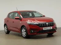 Used Dacia Sandero Comfort 100 HP (73 kW) 2022 Red Hatchback