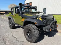 Used Jeep Wrangler Sahara 2007 Green SUV
