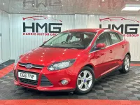 Used Ford Focus Zetec 2011 Red Hatchback