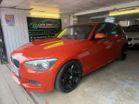Used BMW 125 M Sport 218 HP (160 kW) 2014 Orange Hatchback
