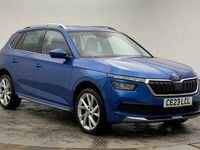 Used Skoda Kamiq SE L Executive 147 HP (108 kW) 2023 Race blue metallic SUV