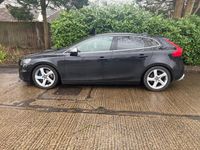 Used Volvo V40 R-Design 2014 Black Hatchback