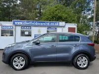 Used Kia Sportage 114 HP (83 kW) 2017 Blue SUV