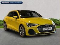 New Audi A3 S-Line 147 HP (108 kW) 2025 Yellow Hatchback