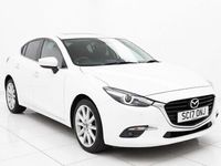 Begagnad Mazda 3 Inclusive 121 HK (88 kW) 2017 Vit Halvkombi