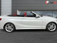 used BMW 220 2 Series 2.0 D M SPORT 2d 188 BHP Interior Comfort Package, Driver Comfort Package, Park Sensors, Dakota Leather - Coral Red, Xenon Headlight Package Red Leather, Alpine White