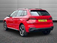 Used Skoda Kamiq Monte Carlo 110 HP (80 kW) 2025 Velvet red metallic SUV