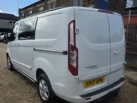Used Ford Transit Custom 105 HP (77 kW) 2017 White Van