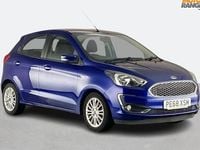 Used Ford Ka Plus Zetec 85 HP (62 kW) 2018 Blue Hatchback