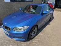 Used BMW 218 M Sport 150 HP (110 kW) 2016 Blue Coupe