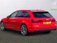 Used Audi A4 Black Edition 190 HP (139 kW) 2019 Red Estate