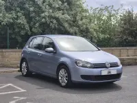 Used VW Golf VII Match 105 HP (77 kW) 2012 Blue Hatchback