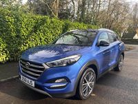 Used Hyundai Tucson GO! 177 HP (130 kW) 2018 Blue SUV