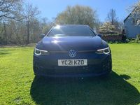 Used VW Golf VII GTI 2021 Blue Hatchback