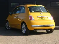 Used Fiat 500 Lounge 2014 Yellow Hatchback
