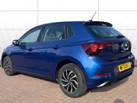 Used VW Polo Life 95 HP (69 kW) 2022 Blue Hatchback