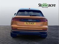 Used Audi Q8 Black Edition 375 HP (275 kW) 2021 Orange SUV