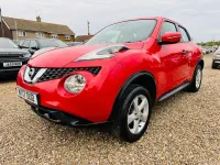 Used Nissan Juke Visia 2017 Red SUV