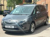 Used Vauxhall Zafira SRi 140 HP (102 kW) 2015 Grey MPV