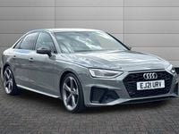 Used Audi A4 Black Edition 150 HP (110 kW) 2021 Glacier white Sedan