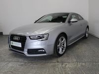 Second-hand Audi A5 S-Line 177 CP (130 kW) 2014 Argintiu Coupe