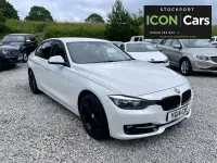 Used BMW 318 Sport Line 2014 White Sedan