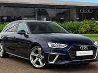 Used Audi A4 S-Line 150 HP (110 kW) 2024 Blue Estate