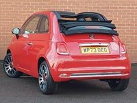 used Fiat 500C 1.0 Mild Hybrid Red 2dr