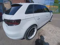 Begagnad Audi A3 Sport 2013 Vit Halvkombi