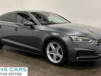 Used Audi A5 Sportback S-Line 252 HP (185 kW) 2018 Grey Hatchback