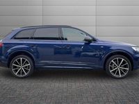 Used Audi Q7 Black Edition 340 HP (250 kW) 2022 Blue SUV
